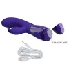 Pretty Love Cerberus Violet Rabbit Vibrator 30 Functions