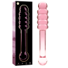 Nebula Series Model 20 Pink Glass Dildo 20.5cm