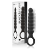 Black & Silver Bob Powerful Silicone Anal Vibrator