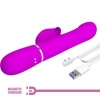Pretty Love Rabbit Pearls Violet