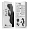 Black&Silver Jamie Rabbit Vibrator Black