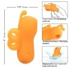 Calexotics Neon Vibes Buzzing Finger Stimulator Orange