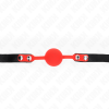 Kink Silicone Ball 4cm Gag with Lock
