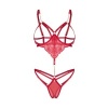 Afbeelding van Obsessive – Matildea Open Teddy – Rood
