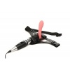 Afbeelding van XR Brands - Thunder Strap Wand Dij Harnas - Zwart