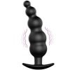 Anal Plug Silicone Extra Stimulation And 12 Vibration Modes Black Remo