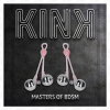 KINK - Luminous Skull Nipple Clamps With Ring Bells Adjustable Pink...