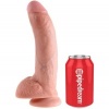 King Cock 9 Dildo Flesh Balls 22.9 CM