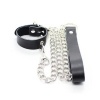 Ohmama Fetish Penis Collar with Leather Strap