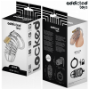 Addicted Toys Locked Iron Cell Metal Penis Cage 5cm Size L