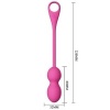 Pretty Love Elvira Pink Rechargeable Vibrating Balls