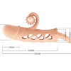 Romance Flesh Extended Sleeve with Vibration