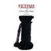 PIPEDREAMS Fetish Fantasy Series - Black Deluxe Silk Rope 9.75 M