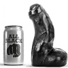All Black Realistic Dong Black 17 CM