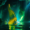 Epic Cetus Green Tentacle Dildo Small