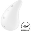 Satisfyer Dew Drop Lay-On Clitoral Vibrator White