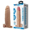 Xerxes Penis Sleeve With Clitoral Stimulator And Vibration