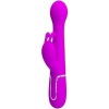 Pretty Love Dejon Rabbit Vibrator 3-in-1 Violet