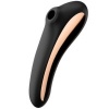 Satisfyer Dual Kiss Air Pulse Vibrator Black