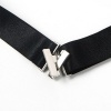 Subblime Adjustable Buckle Leg Rings Black