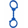DIVERTY SEX Diablo Picante - Silicone Handcuffs Blue