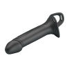 Landon Black Vibrating Strap-On