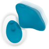 Intense Samantha Remote Control Panty Vibrator Blue