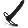 Mythology Cobi Onyx Anal Dildo Dual Ring