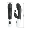 Pretty Love Rasmussen Rabbit Vibrator - Black