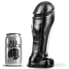 All Black Dong 22 CM Broad Base