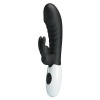 Pretty Love Naughty Bunny Rabbit Vibrator - Black