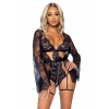 Afbeelding van Set Body & Jasje All Romance - Zwart