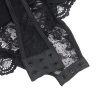 Subblime Teddy with Garter and Lace Detail Black L/XL