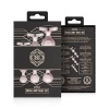 Afbeelding van Rosy Gold - Metalen Buttplugset 3 stuks - Roségoud