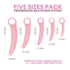 Intimichic Silicone Dilator 5 Pieces Set