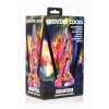 Afbeelding van Creature Cocks - Betoverende Regenboog Glazen Dildo - Geel & Roze