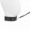 Necklace With Belt 116 CM Black Strap Adjustable 32-50 CM X 8 CM
