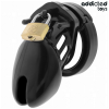 Addicted Toys Locked Obsidian Hold Penis Cage Size S