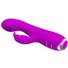 Pretty Love Rachel Rechargeable Vibrator Suction Purple