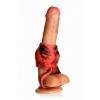 Afbeelding van Creature Cocks - Hell Hound Ballstretcher - Rood