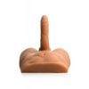Afbeelding van JOCK - Ass Masturbator met Positioneerbare Dildo - Mediumkleurig