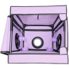 Secret Dome Kink Club La Niche Cabin Purple