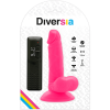 Diversia Flexible Vibrating Dildo Pink 17 CM