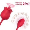 Armony 2-In-1 Pink Suction Stimulator with Red Tail
