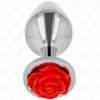 Kink Anal Plug Rose Red Medium