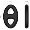 Crazy Bull Double Oval Silicone Ring