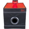 Secret Dome Kink Club La Niche Cabin Black Red