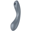 Satisfyer Curvy Trinity 1 Air Pulse Vibrator Grey
