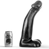 All Black Realistic Black Fisting Dildo 29cm