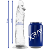X Ray Clear Cock Realistic Dildo 21 CM